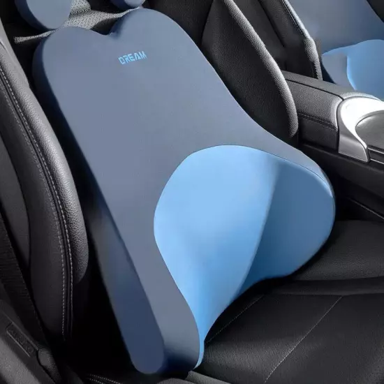 Car Lumbar Support Headrest Neck Pillow Universal Neck Cushion Auto Seat Pillow