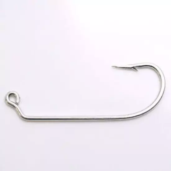 100 - Eagle Claw 413 Sea Guard O'Shaughnessy Heavy Wire Fishing Jig Hooks