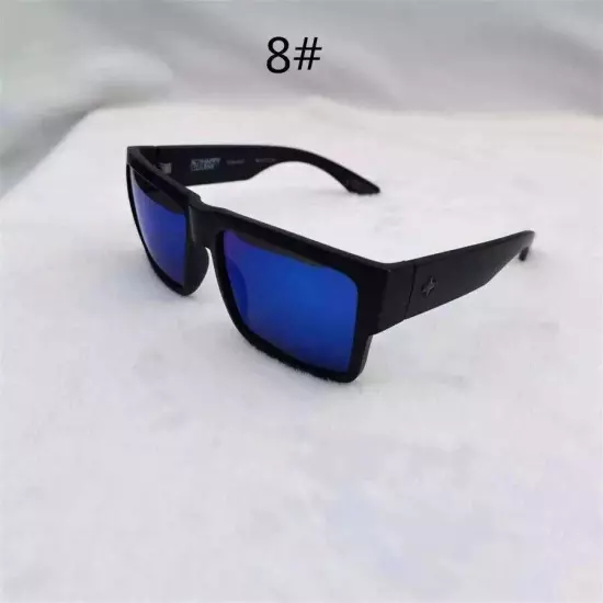 New Spy Cyrus Men's HD Polarized Sunglasses Matte Black Happy Lens Shades Brand