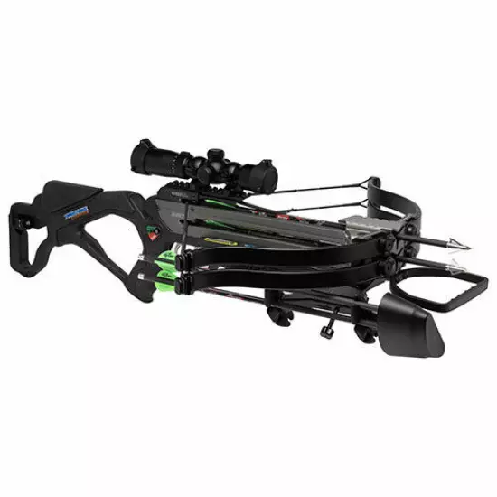 Excalibur Twinstrike Tac 2 Crossbow Factory Package - Black 