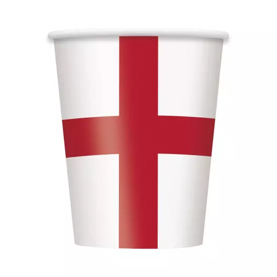 Vending Cups Disposable England Flag Theme Paper Cups For Cold Drinks Party Cups