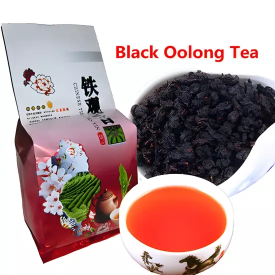 High Quality Chinese Black Oolong Tea Natural Slimming Tea Black Tieguanyin 50g