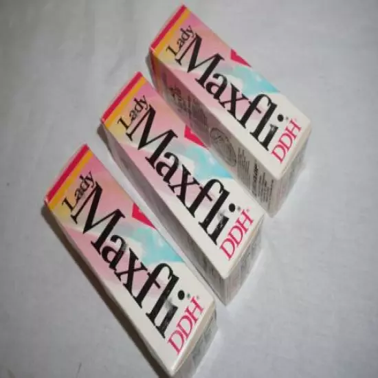 Deadstock NIB vintage DUNLOP Lady Maxfli DDH Golf Balls 3 3-packs 9 balls