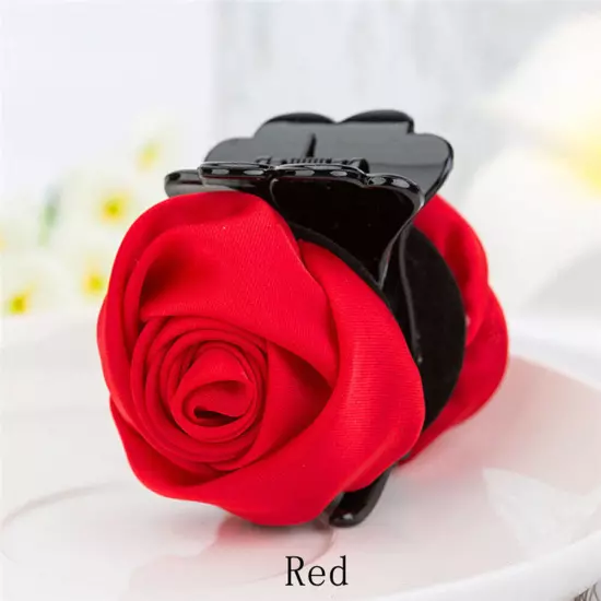 Hair Clip Rose Hair Claw Clips Hair Accessories Women Girl Hair Crab Hair Clamp*