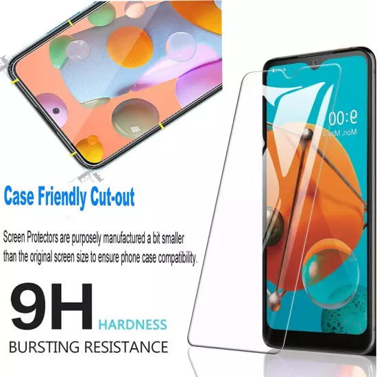 For Samsung Galaxy A15 5G A14 A54 A03s A13 A53 A32 A33 Case Phone Cover + Glass