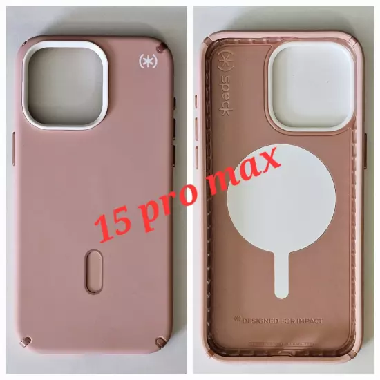 Speck Apple iPhone 15 Pro Max Presidio2 Pro Case.