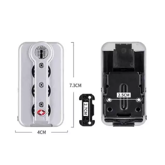 Suitable for Rimowa Customs Lock Key Original Password Lock Luggage Replacement