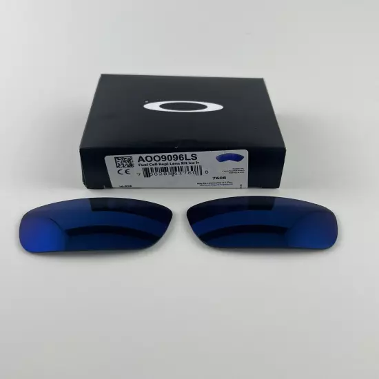 Oakley Fuel Cell Ice Iridium Replacement Lenses 16-958 Blue NEW RARE