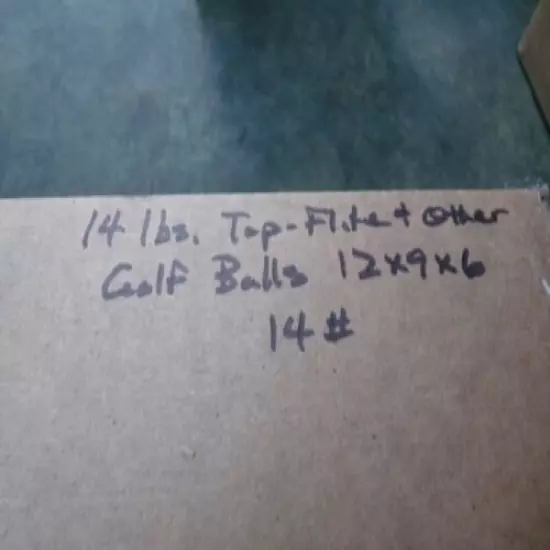 14 lbs. Used Top-Flite and Other Golf Balls