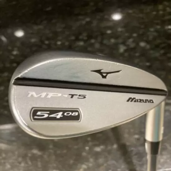 Mizuno MP-T5 Satin Chrome Wedge 54* 8 Bounce Wedge Graphite Mens RH