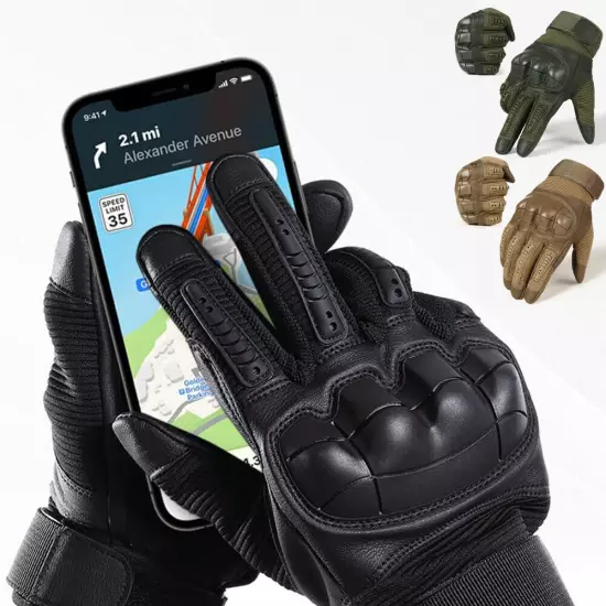 Tactical Gloves Touch Screen Full Finger Gloves Military Combat Airsoft Hunting