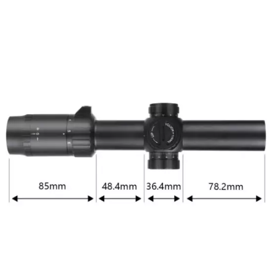 Westhunter HD 1-6x24 IR Rifle Scopes 30mm Tube Shooting Optical Sights Hunting