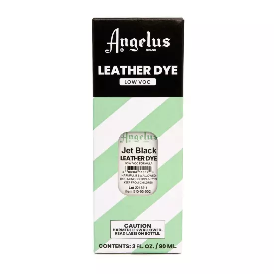 Angelus Low VOC Leather Dye w/ Applicator (3.5 oz)