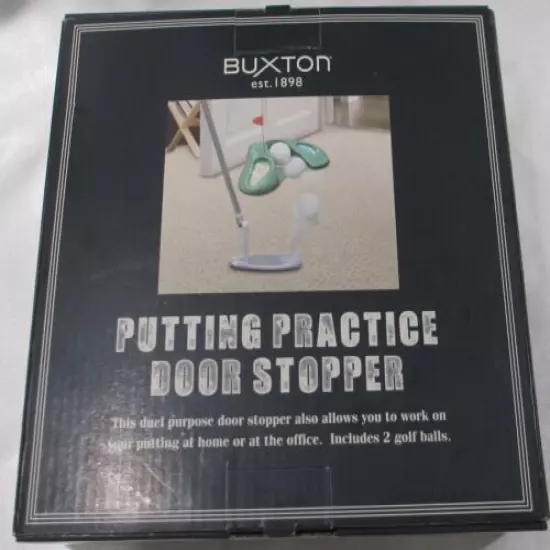 Buxton Putting Practice Door Stopper New Golf Game Putting