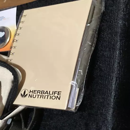 Herbalife Nutrition Hemp Messenger Crossbody Bag Includes 2 Bonus Accessories