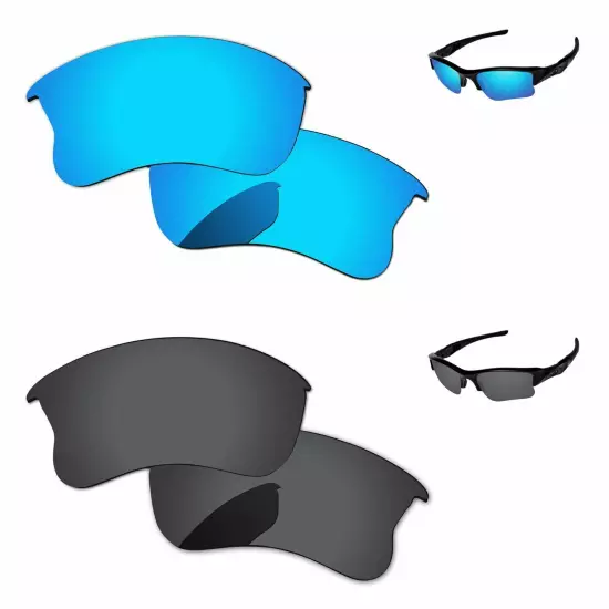 Lensology Polarized Replacement Lenses For-Oakley Flak Jacket XLJ Multi-Options