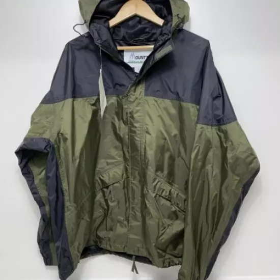 NWT Mount’n Prairie Thunderstorm jacket Olive Green Black Sz XXL