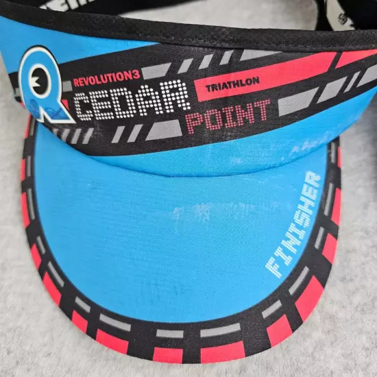 Cedar Point & Palmetto SC Marathon Race Visor Hat Lightweight Boco