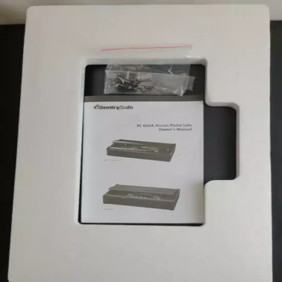 SentrySafe QAP2E Digital Pistol Safe Two Handgun Capacity NIB