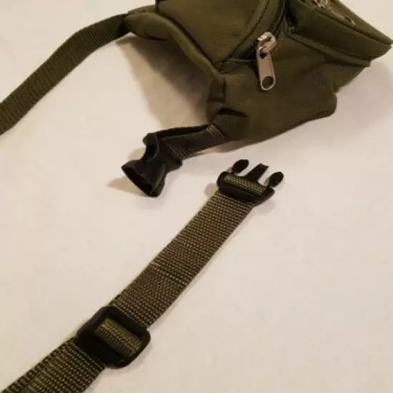 EastWest USA Fanny Pack Waist Bag Army Green Small Waist Pack 