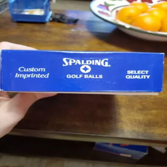 Vintage Spalding Delta Airlines Branded Golf Balls Box Of 12