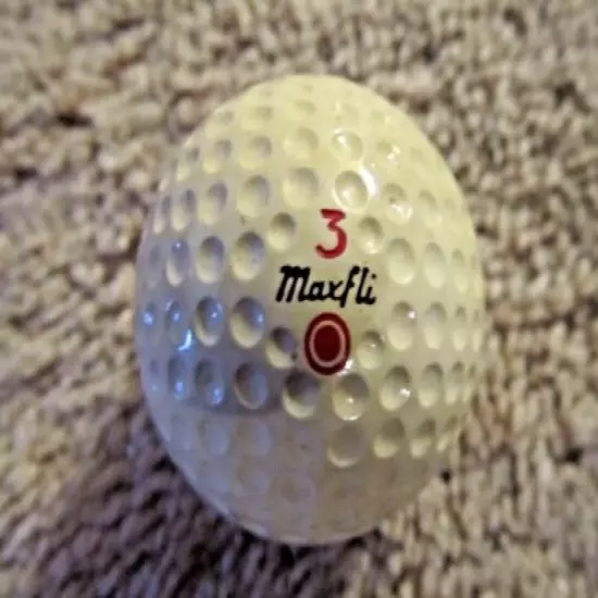 VINTAGE SIGNATURE GOLF BALL - JACKIE GLEASON - C 1965