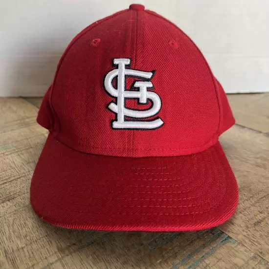 St Louis Cardinals MLB Red New Era Hat Fitted Youth Size 6 3/8 Baseball Cap