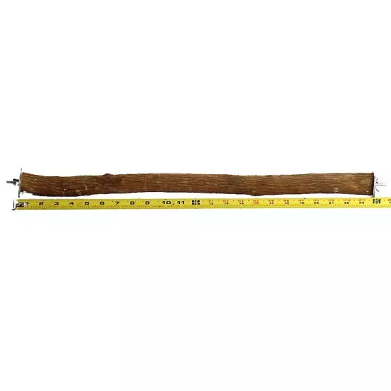 Polly's Full Length Hardwood Bird Perch, 24-Inch, (26" Including Hardware), B...