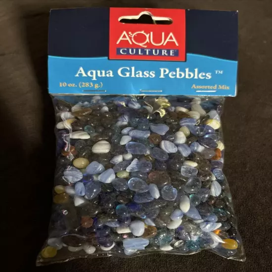 Aqua Culture Glass Pebbles