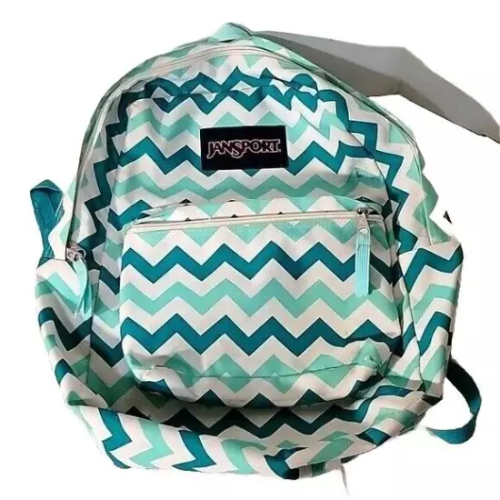 Jansport SuperBreak Backpack very nice chevron