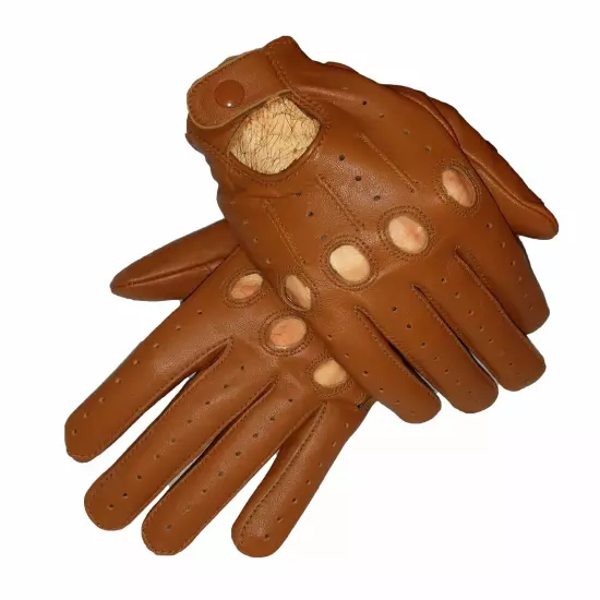 Genuine Leather Driving Gloves 