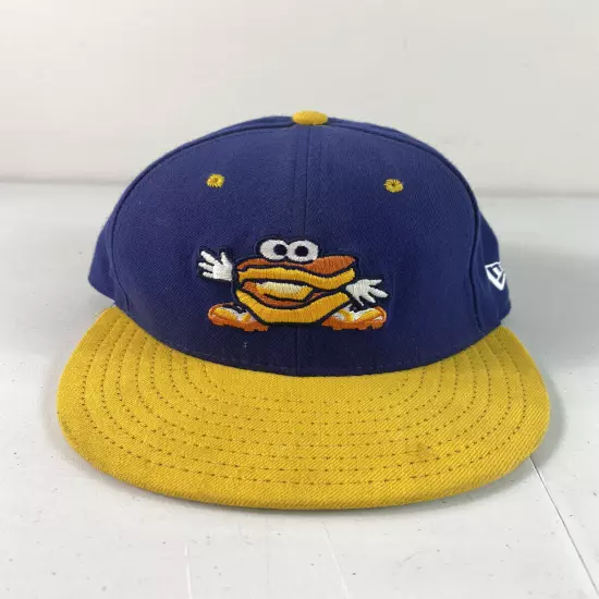 Montgomery Biscuits Minor League-Fitted Cap Sz 7 NE 59 Fifty - Made in USA