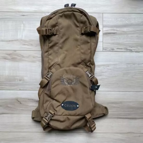 CamelBak Chaos Hydration Pack - 70 oz (no bladder) EUC Tan/Beige