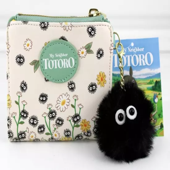 Her Universe Studio Ghibli My Neighbor Totoro Soot Sprites Charm Mini Wallet New