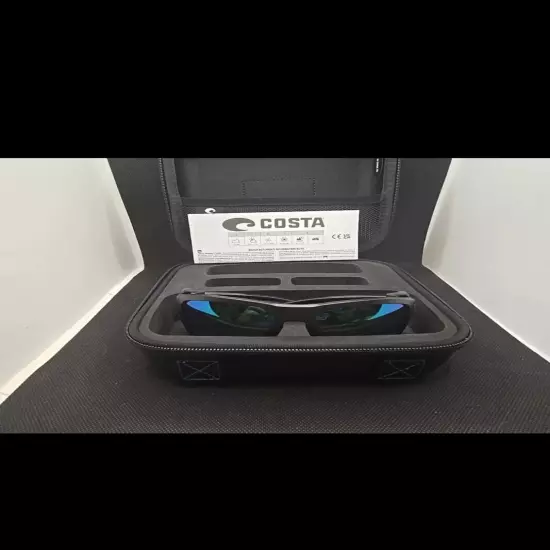 NEW Costa Del Mar King Tide 8 Black Pearl / Green Mirror Polarized Glass 580G