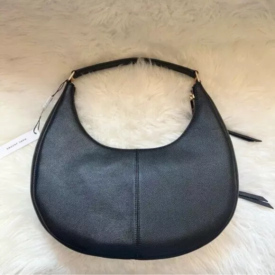 New! NWT MARC JACOBS Crescent Large Leather Hobo Bag $475