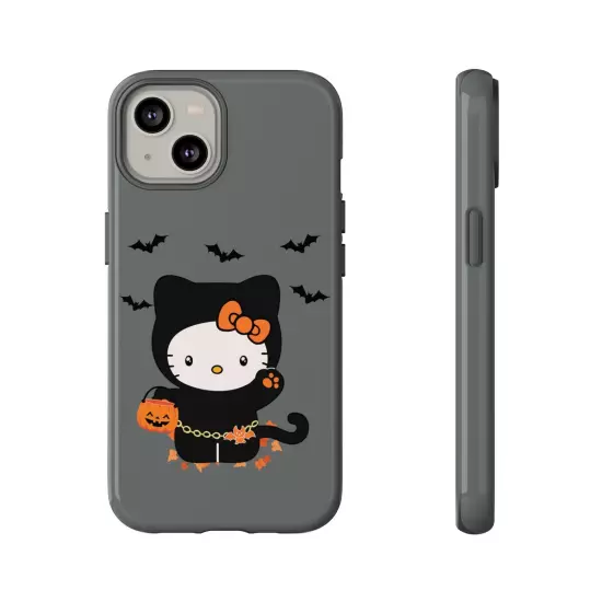 HALLOWEEN HELLO KITTY Phone Case, iPhone and Samsung Glossy Tough Phone Cases