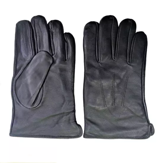 Womens Genuine Nappa Sheepskin Leather Lined Gloves 