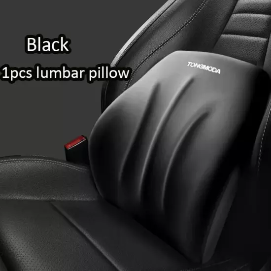 Car Lumbar Back Support Headrest Neck Pillow Universal Soft Neck Pillows Cushion