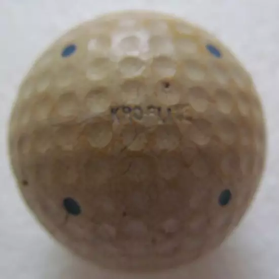 VINTAGE DIMPLE GOLF BALL-THE SPALDING KRO-FLITE WITH MULTI-MARKING