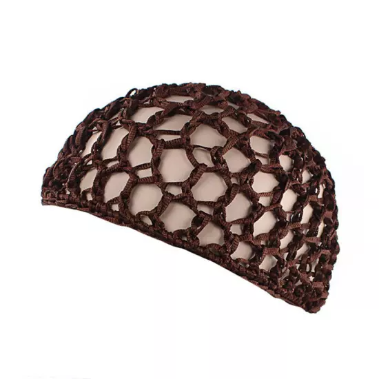 Mesh Hair Net Crochet Cap Fishnet Hairnet Hair net Snood Sleeping Night Cover