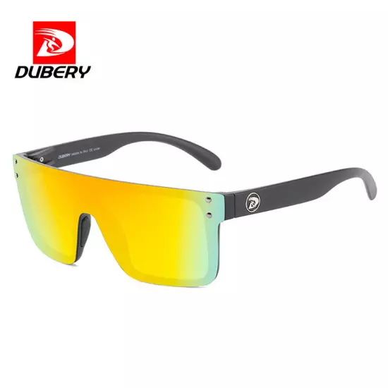 DUBERY Square Polarized Sport Sunglasses Men Women Fishing Driving Glasses UV400