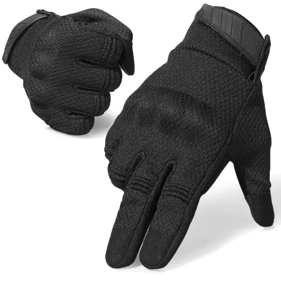 AXBXCX Tactical Gloves for Men - Breathable, Flexible, Durable, Touchscreen C...