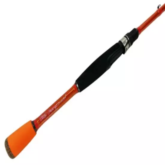 Carrot Stix SPINNING 7' Medium Light WILD ORANGE Bass Fishing Rod C2WX701ML-F-S