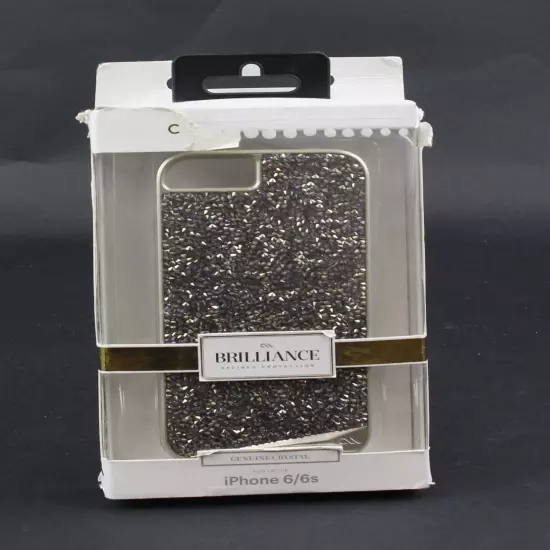 iPhone 6/6s Brilliance $80 NEW Genuine Hematite? Crystal Case