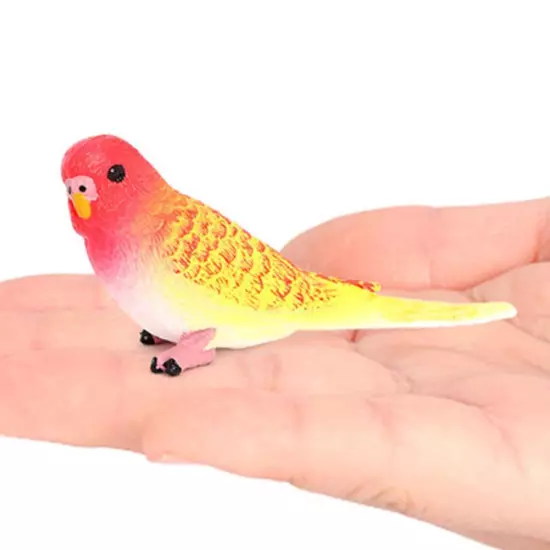 Parrot Animal Mod Budgie Parrot Bird Figurine Parakeet Birds Garden Orname D1P0