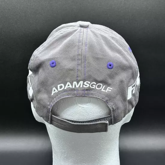 Adams Golf Hat Fast 11 V3 Cotton Gray Adult One-Size Adj Used