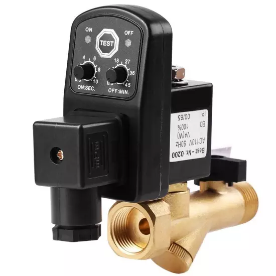 Automatic Electronic Timed Drain Valve Optimize your For Air Compressor System