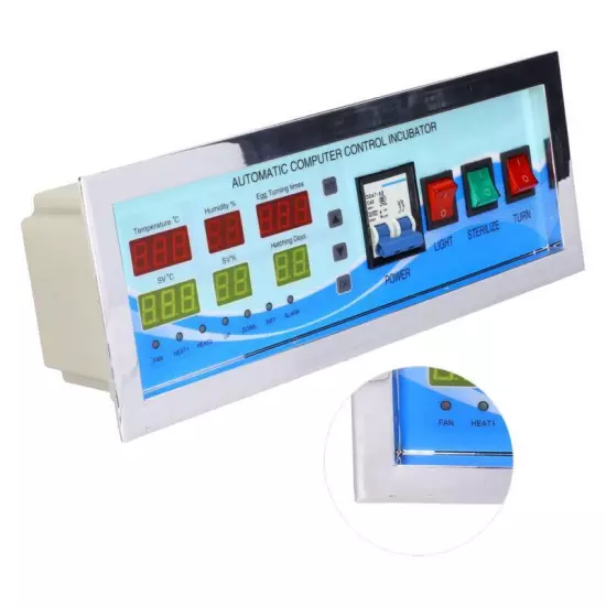 Automatic Poultry Egg Incubator Temperature Humidity Control Sensor System