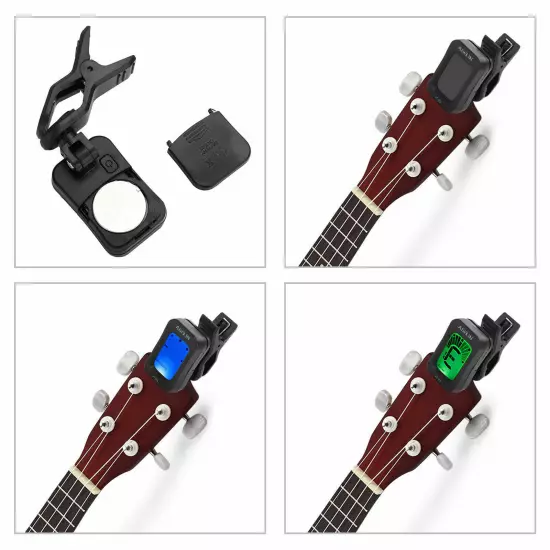 65Pcs Guitar Accessories Kit Guitar Changing Tool Strings Picks Pins Capo Tuner